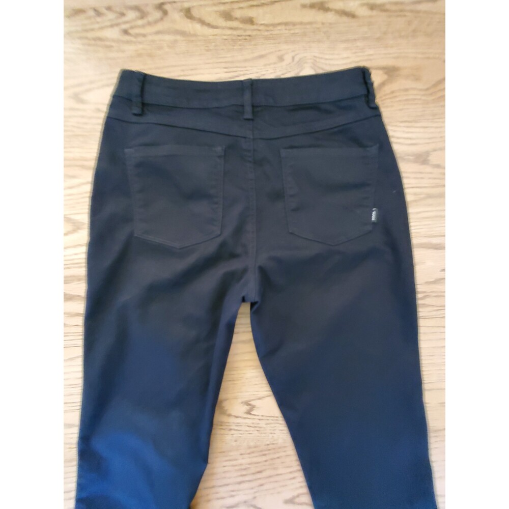 prAna Women's Oday Skinny Jeans Black Comfort Normcore Minimalism Womens 6 EUC - Picture 3 of 8